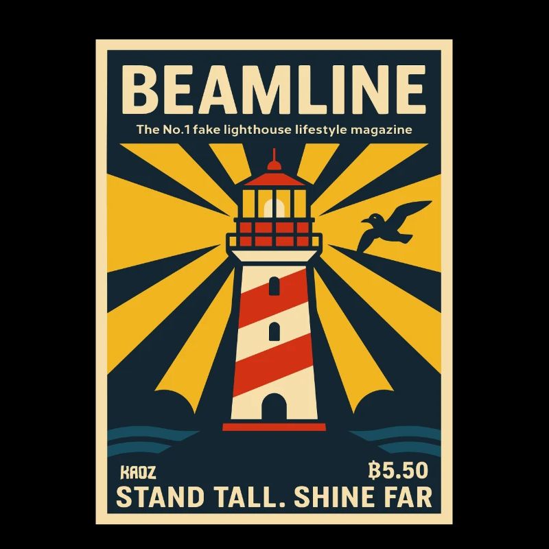 Leuchtturm Vintage Poster Beamline