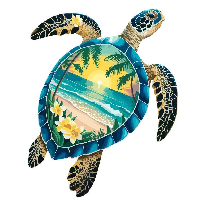 Turtle Waves Surf Turtle Surfer Turtles