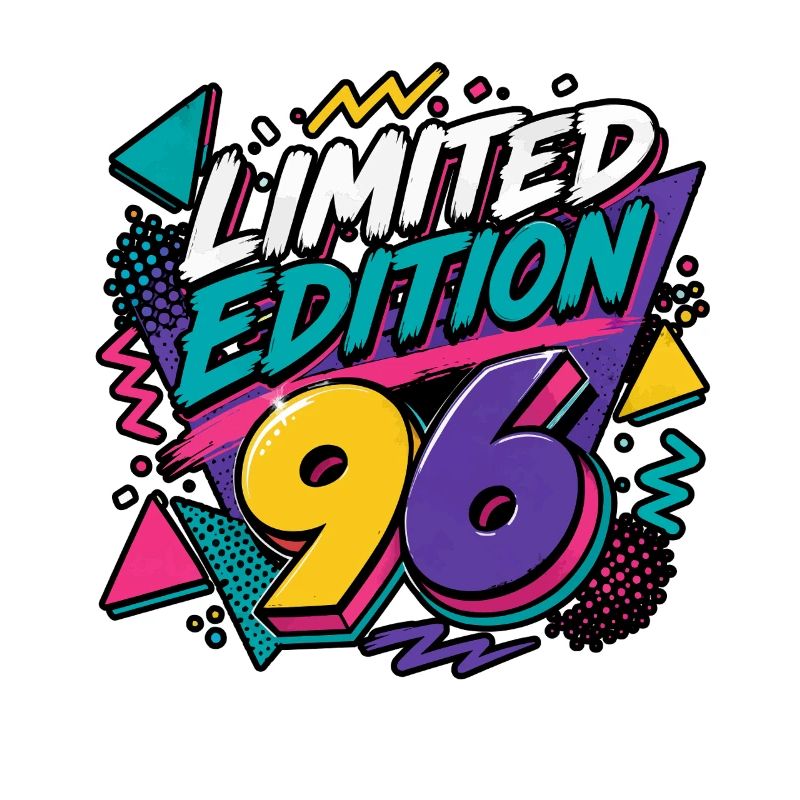 Limitierte 90er 30. Geburtstag