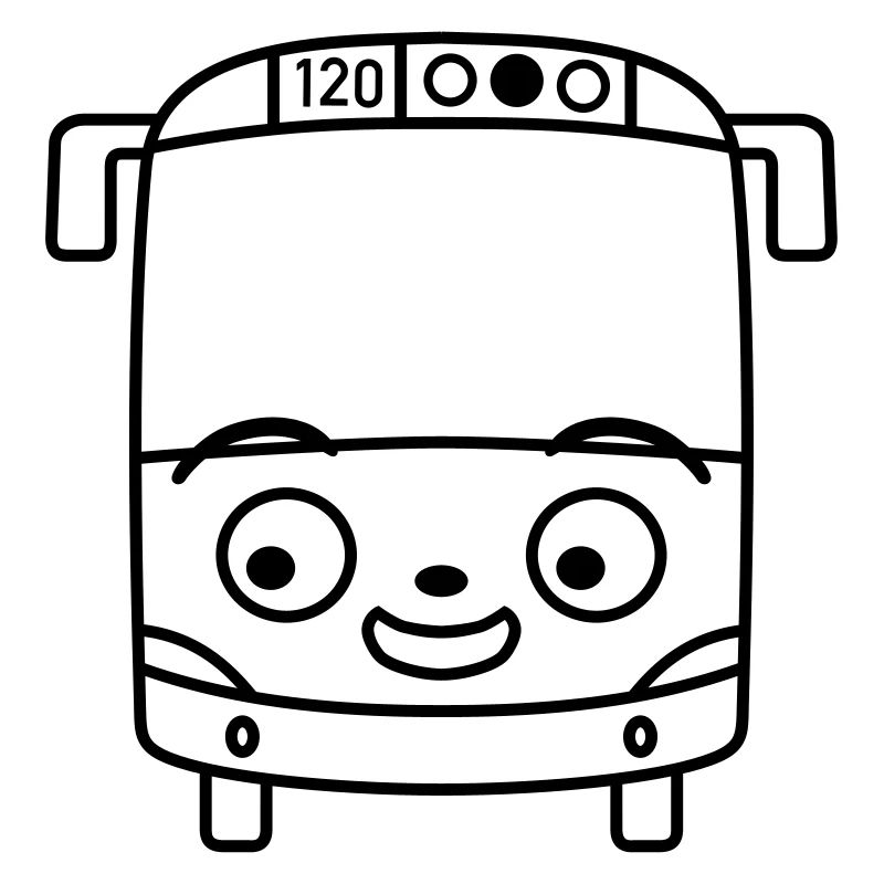 Tiny Bus – Comic Bus für Reisefans & Kinder