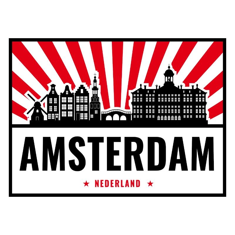 Amsterdam Skyline Netherlands Design