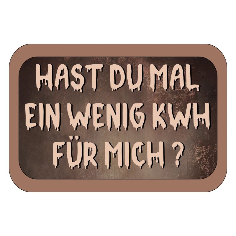 STROM KOSTEN - ENERGIE SPRÜCHE