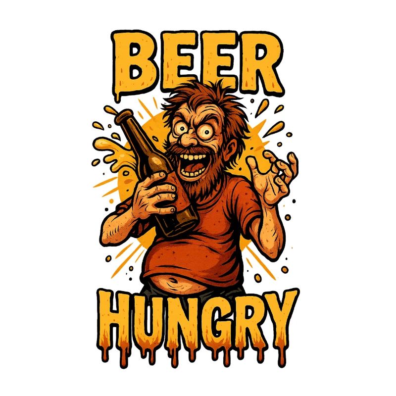 Conception de la faim de bière