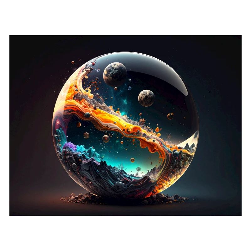 Galactic Universe Globe
