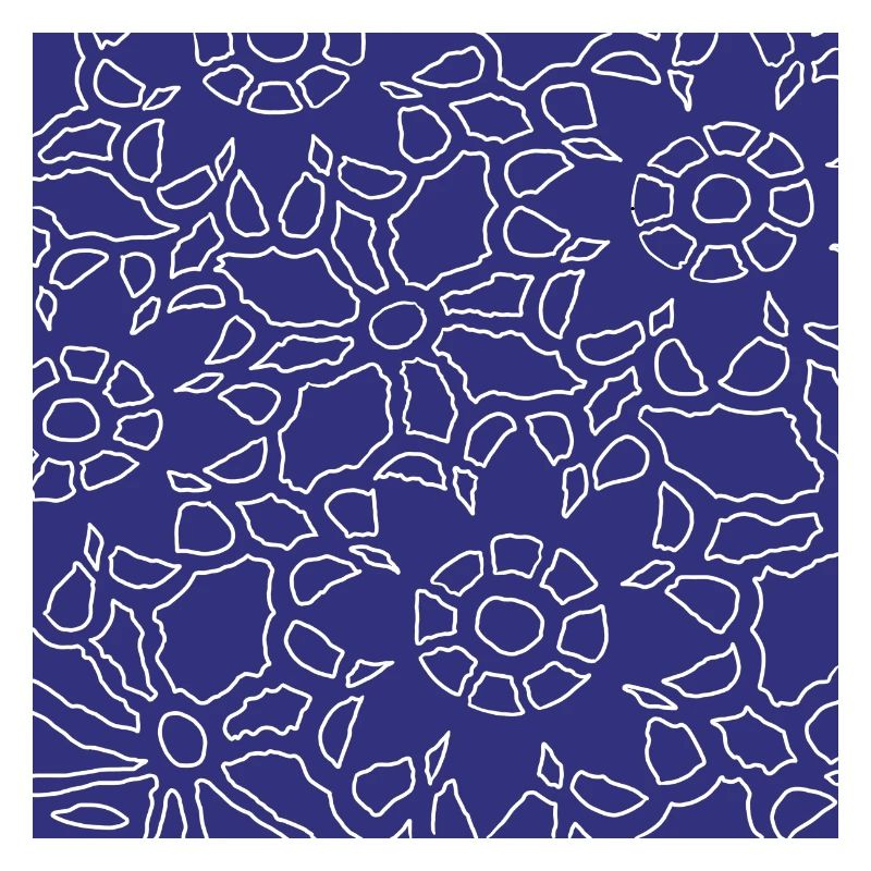 Linear Christmas geometric pattern