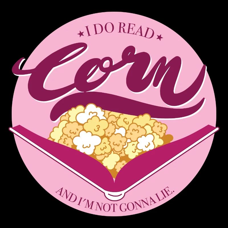 Corn mit rosa Hintergrund