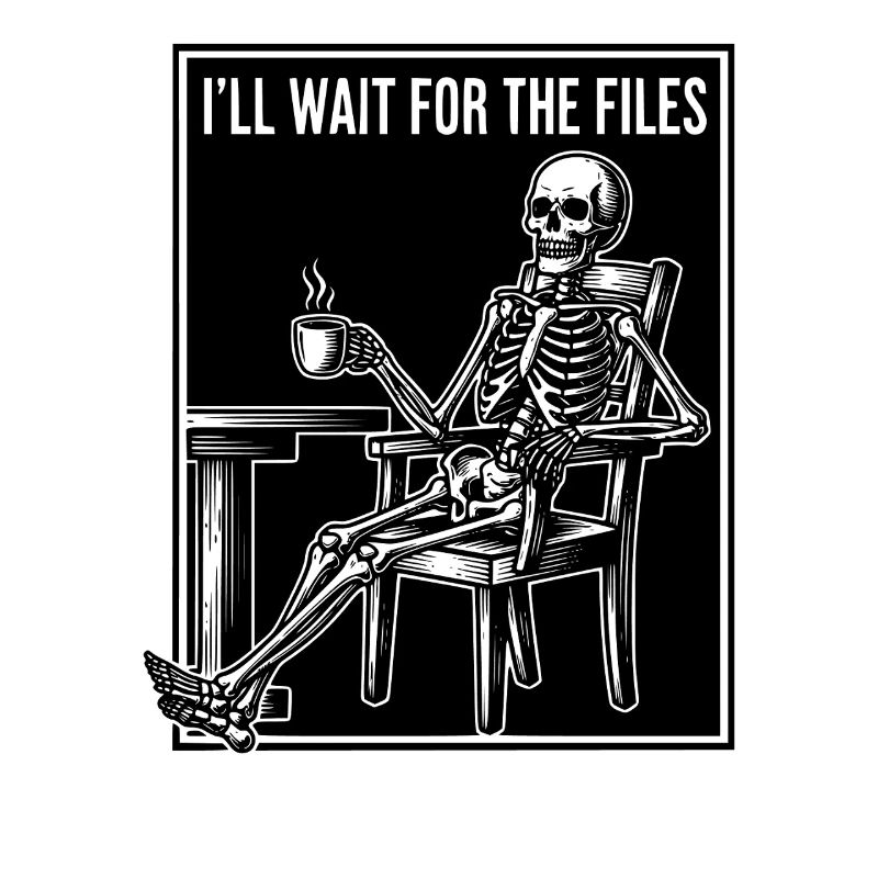  Waiting Skeleton Meme Project Manager Office