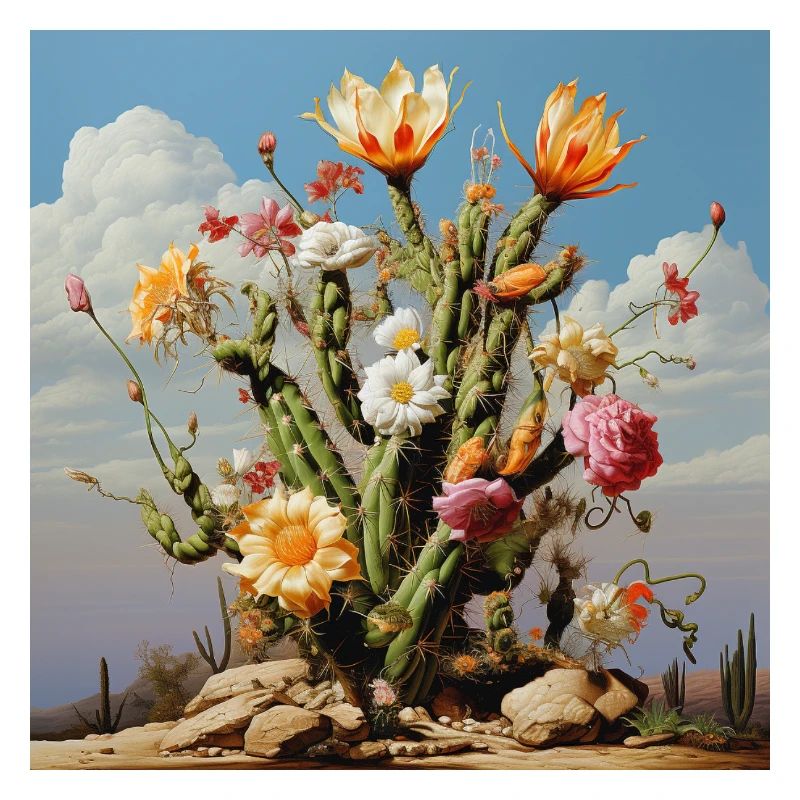 Fleur de cactus Couleur Rêve