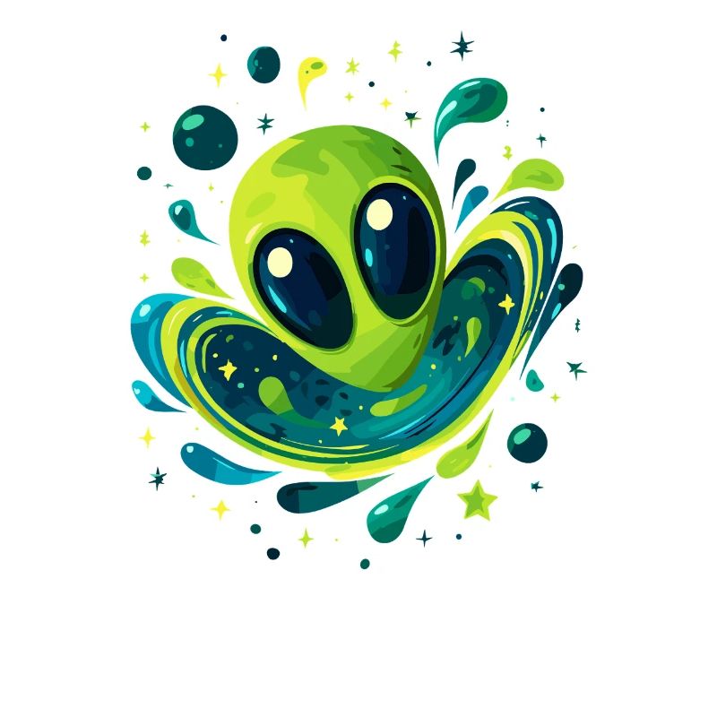 Galactic Alien Vortex