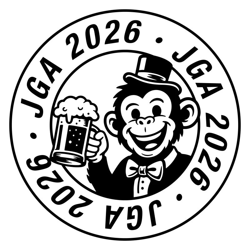 Junggesellenabschied 2026 Jga Affe