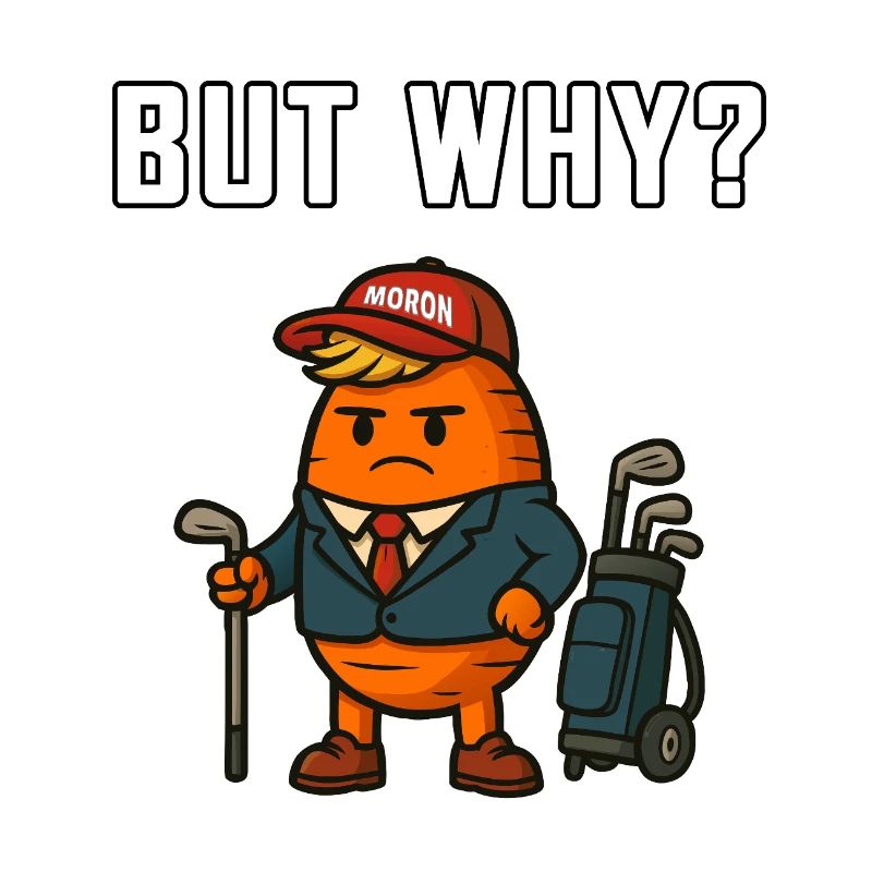 But Why Golf Mascot