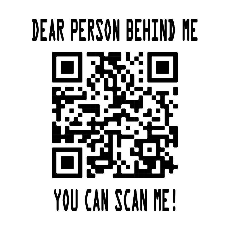 Scan me QR code for motivation