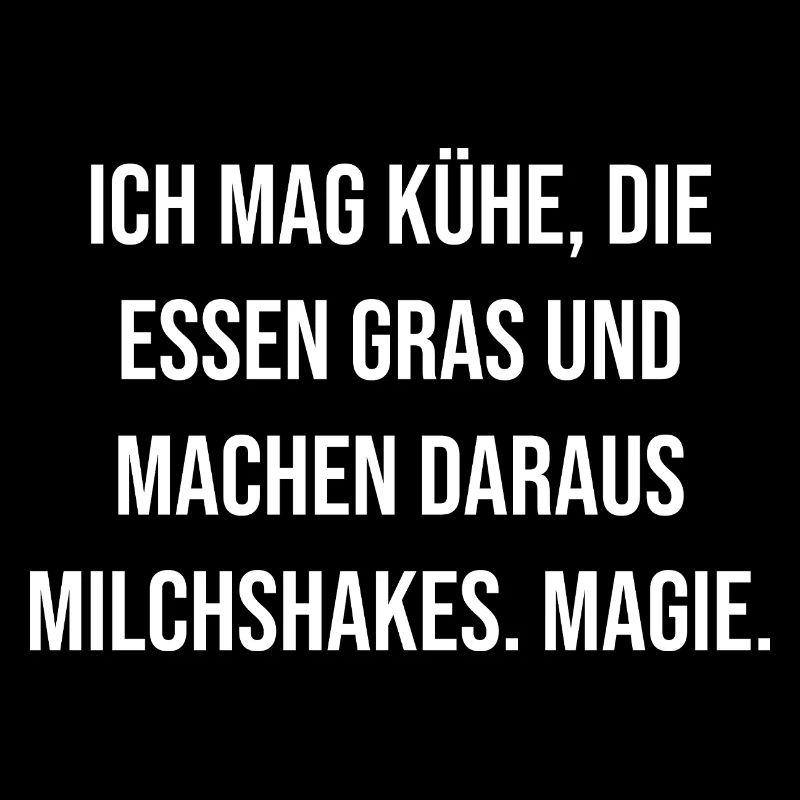 Cows Eat Grass Magic Milkshakes