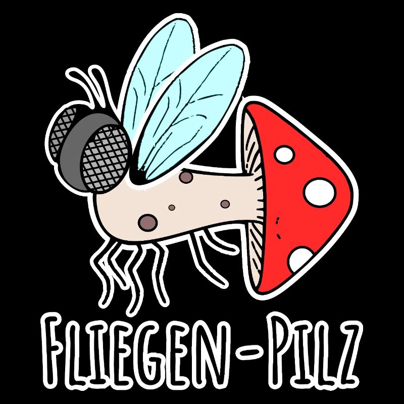 Fly agaric - half fly, half mushroom