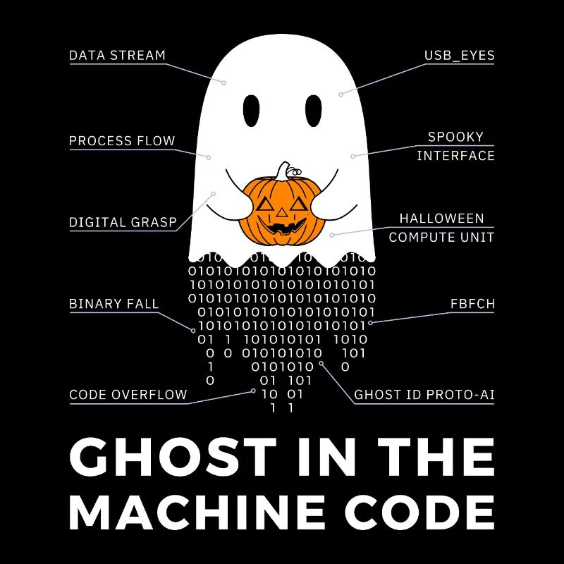 Codeur drôle, programmeur Halloween T-Shirt
