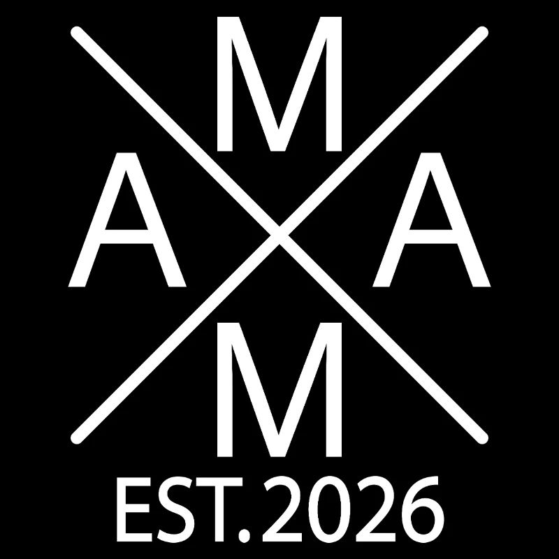 Mama 2026 stolze Mama Est. 2026 Muttertagsgeschenk