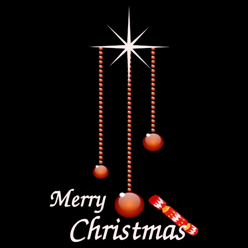 Weihnachtskugeln mit Bonbon