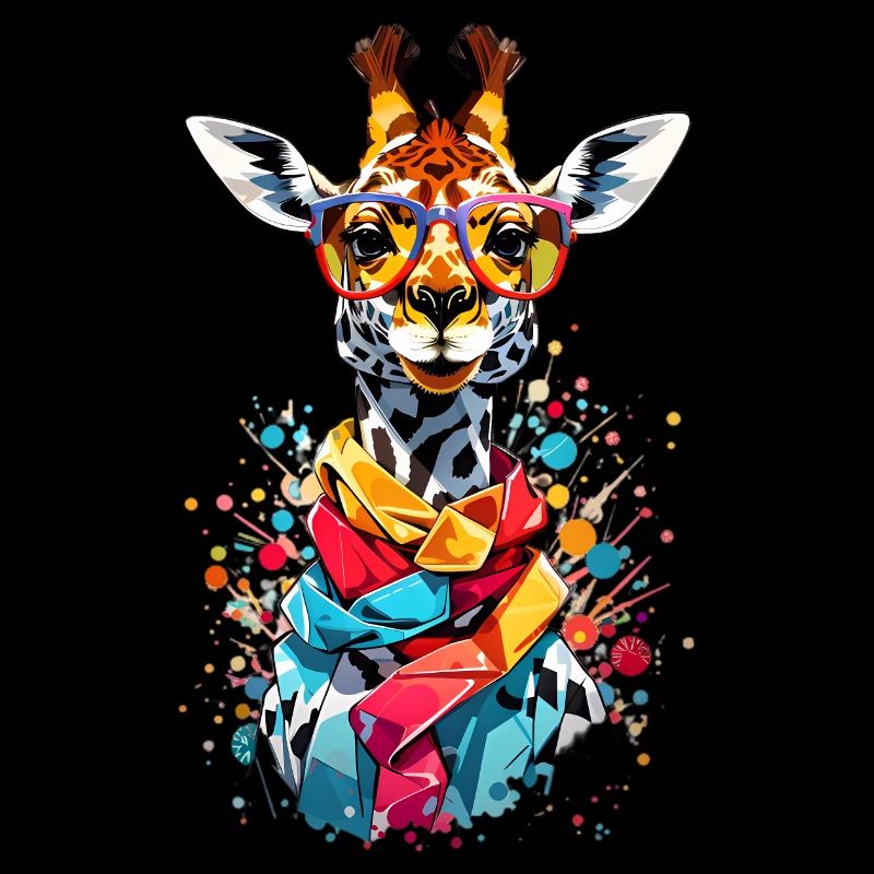 Cool giraffe