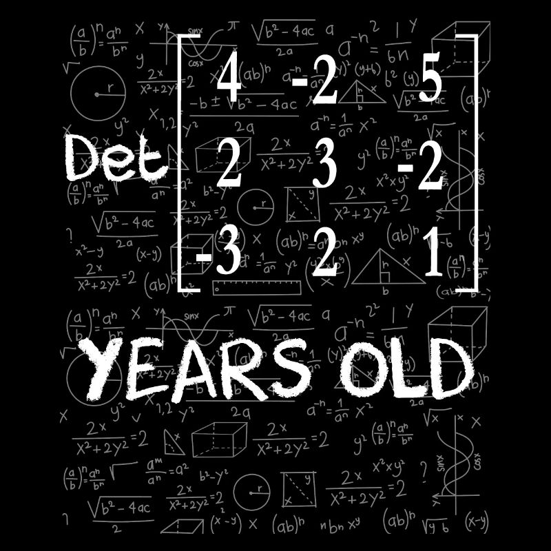 85th birthday 85 years matrix determinant