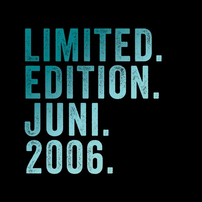 limitierte Auflage zum 18. Geburtstag Juni 2006