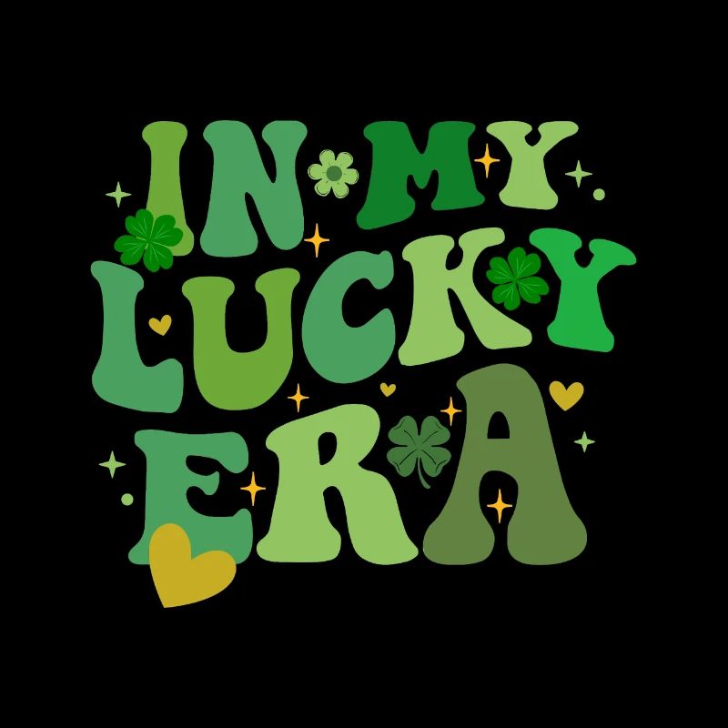 Dans mon ère chanceuse, le trèfle de la Saint-Patrick