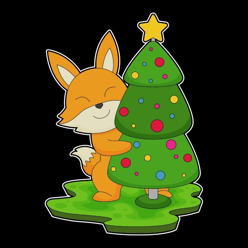 Arbre de Noël Renard