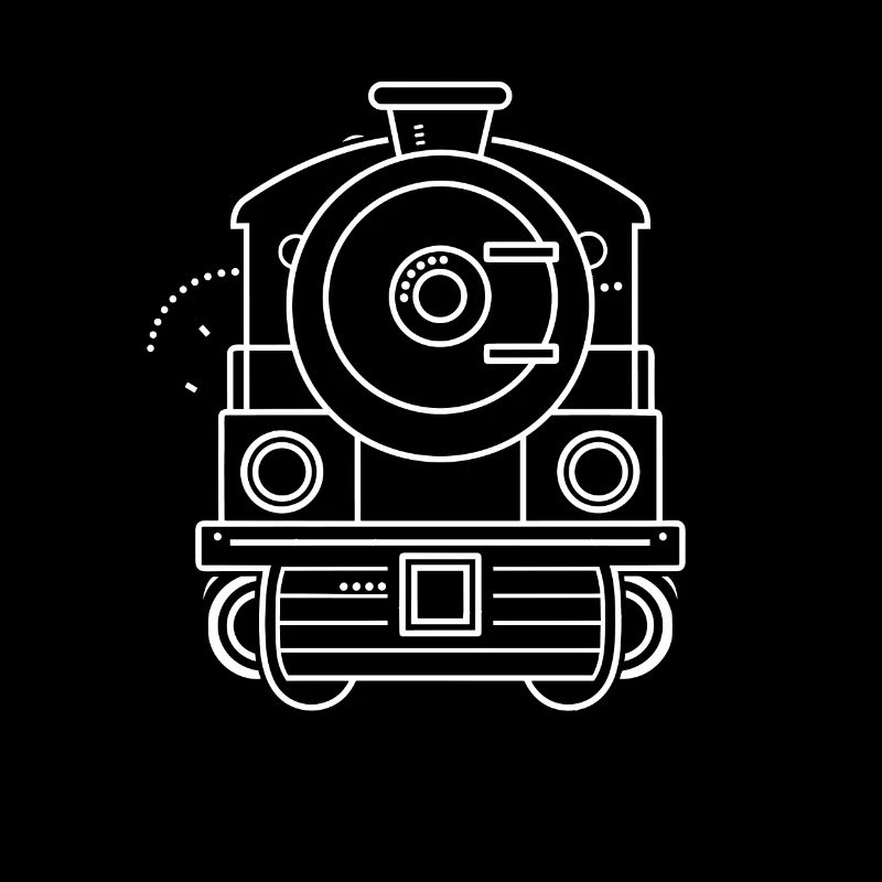 Style Locomotive Comique