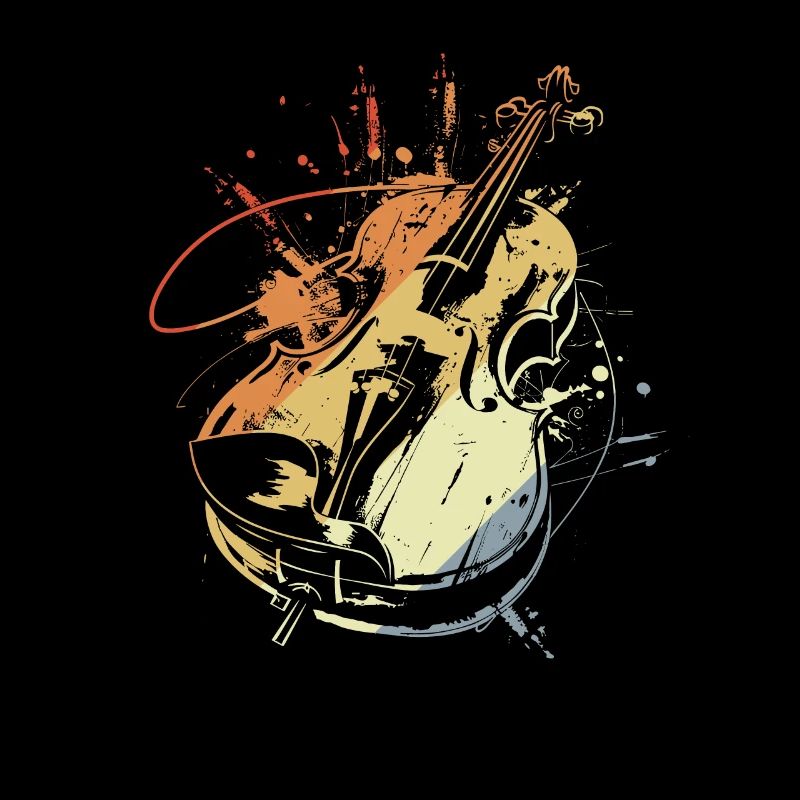 Violon Look Vintage