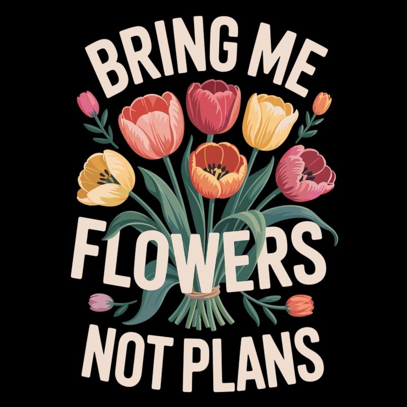 Bouquet with desired text