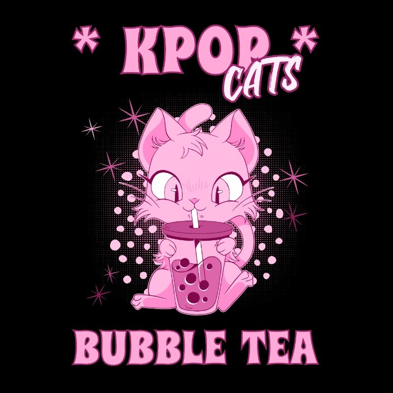 K-Pop Chaton au Bubble Tea Corée du Sud Séoul