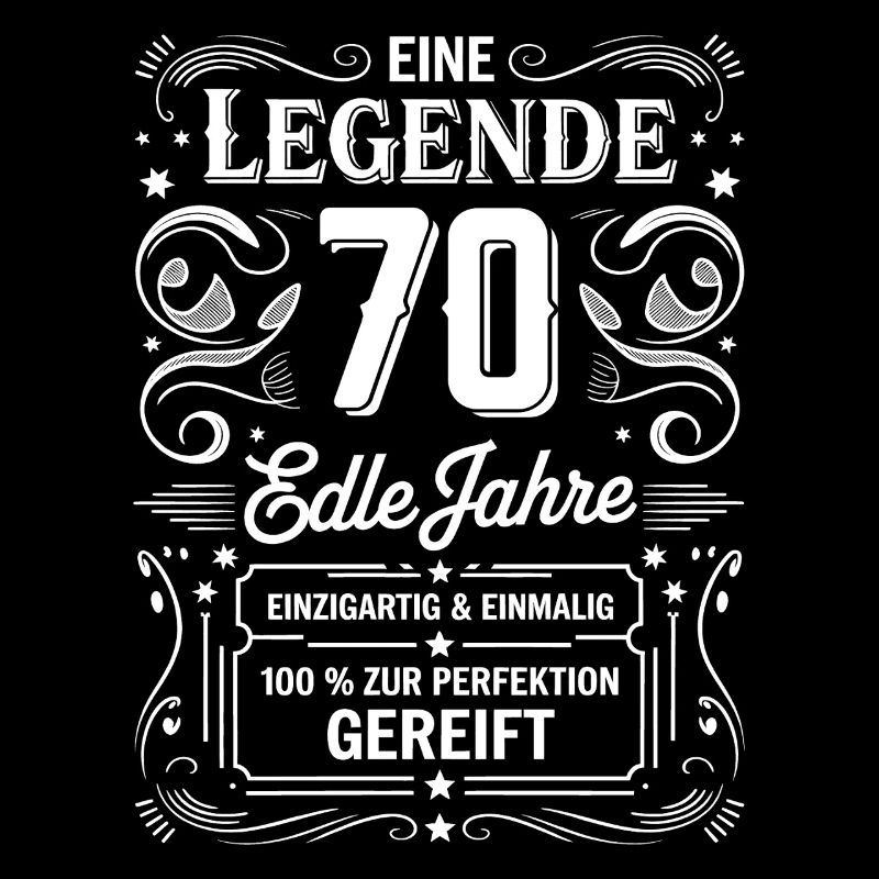 A Legend Noble Years Birthday 70 Gift