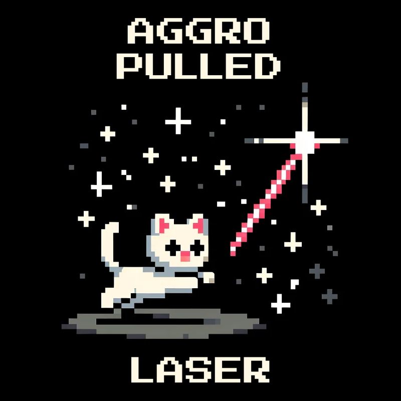 Aggro dessiné : Laser | L’instinct du chat