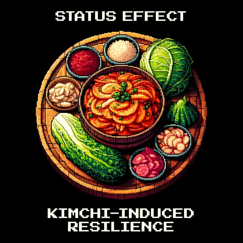 Effet de statut : Résistance au kimchi | Alimentation coréenne