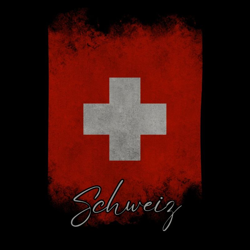 Drapeau de la Suisse, vintage Suisse