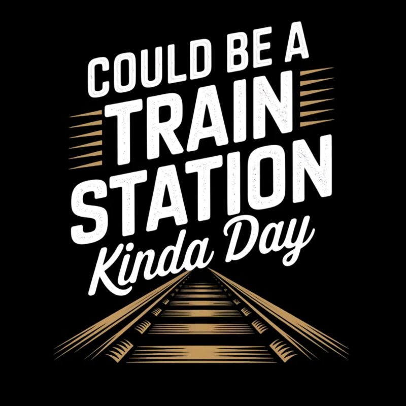 Could be a train station day