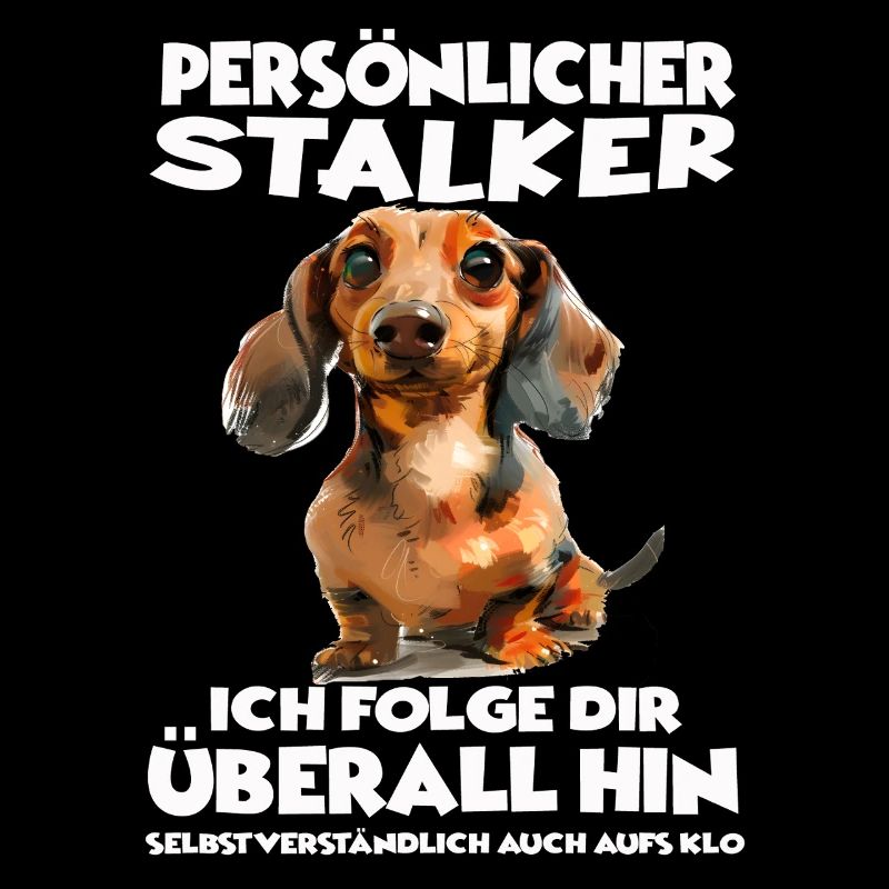 Geschenkidee Hundebesitzer Dackel T