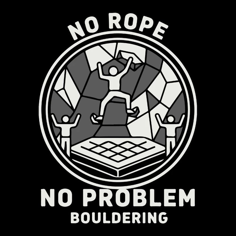 No Rope No Problem Bouldering Climbing