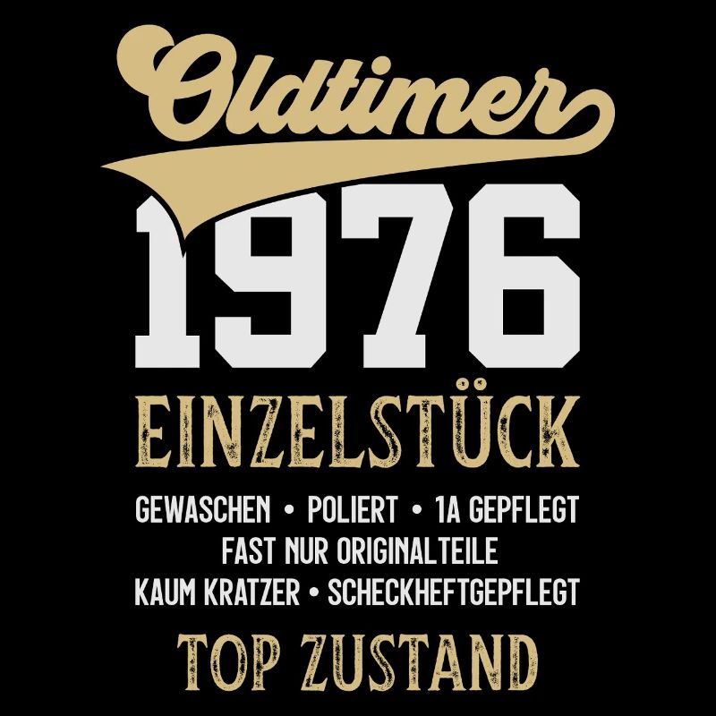 OLDTIMER 1976 EINZELSTÜCK 50. GEBURTSTAG