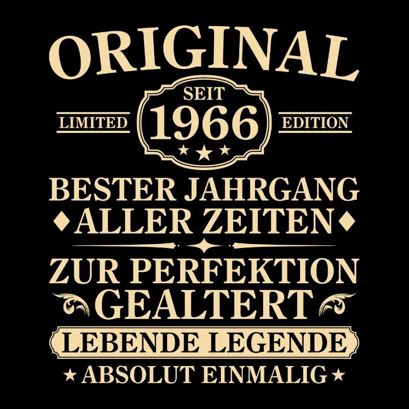 60e anniversaire absolument unique millésime 1966