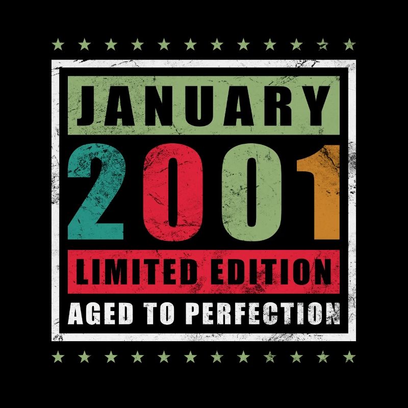 Januar 2001 Limited Edition Gealtert