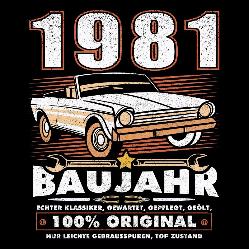 Geburtstag - Oldtimer 1981