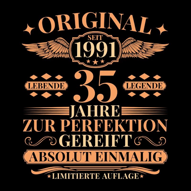 35. Geburtstag Lebende Legende seit 1991