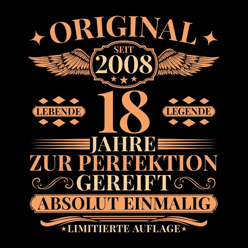 18. Geburtstag Lebende Legende seit 2008