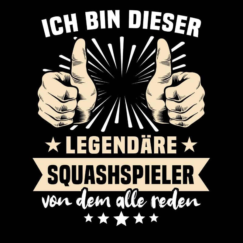 Squashspieler Sprüche