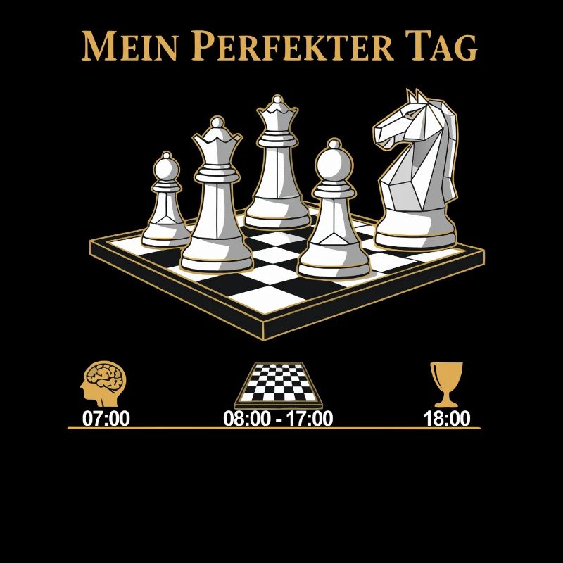 Perfekter Tag Schach