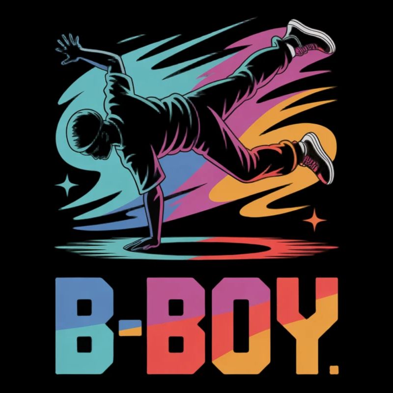 B-Boy Breakdance Streetstyle Breakdancer