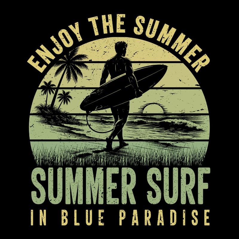 Enjoy the Summer Summer Surf In Blue Paradise