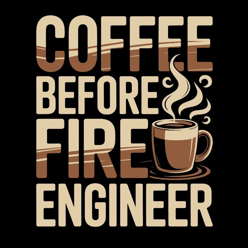 Fire Engineer Coffee Fire Department Coffee Lover