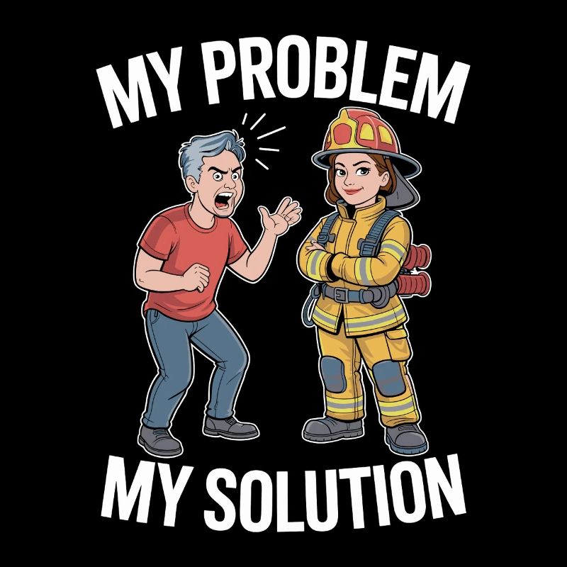 Fire Engineer My Problem My Pictogram Mom Dad