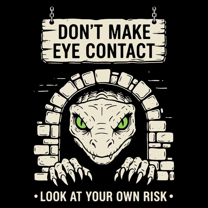 Bazyliszek Schau auf dein eigenes Risiko